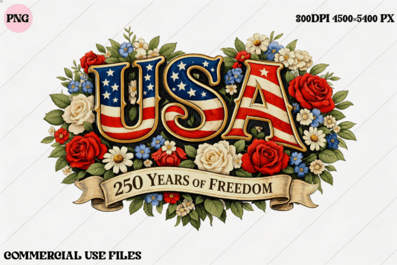 Celebrate with USA 250 Years of Freedom Floral Design