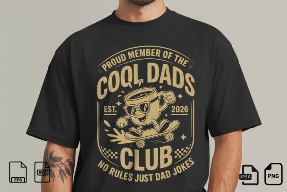 Cool Dads Club 2026 SVG: A Design Asset with Personality