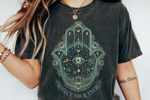 Hamsa Hand Evil Eye Celestial Design: A Symbol of Protection
